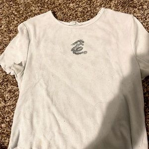 white dragon lettuce tee